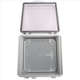 thumbnail image 3 of Caja de Conexión Eléctrica Transparente de Plástico para Exteriores, Caja de Conexiones Eléctrica Resistente A la Intemperie, 210 X 210 X 100 mm, 3 of 9