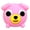 Pink, variant on pink dog