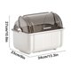 thumbnail image 3 of Caja de almacenamiento de cubiertos de cocina, segura para alimentos, de plástico, que ahorra espacio. Resistente, fácil de limpiar y multiusos., 3 of 6