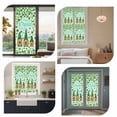 thumbnail image 7 of Happy St. Patrick's Day Window Privacy Film, Green Gnomes Lucky Leaves Clovers Static Cling UV Sun Blocking Heat Control Window Tint Day and Night, Non-Adhesive One Way Privacy Cover 17.7''x78.7'', 7 of 7
