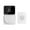 White, variant on Momihoom Smart Wireless Video Doorbell with 2K HD, 170° View, 6-Month Battery, and Night Vision