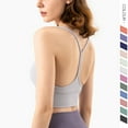 thumbnail image 2 of Ropa interior deportiva con tirantes finos de estilo europeo y americano, con forma de Y y espalda hermosa, chaleco de yoga con el mismo estilo Love Degree, sujetador de fitness con tirantes, 2 of 4