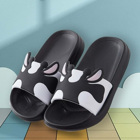 

Wodofoxo Promotion Toddler Infant Kids Baby Girls and Boys Cute Indoor Home Non-slip Slippers