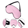 thumbnail image 3 of Sleep Mask, 4 Pack Real Natural Pure Silk Eye Mask with Adjustable Strap for Sleeping, Eye Sleep Shade Cover, Blocks Light Reduces Puffy Eyes Gifts, 3 of 8
