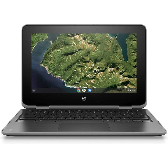 Restored HP Chromebook x360 11 G2 EE 11.6 Touchscreen 2 in 1 Chromebook - 1366 x 768 - Celeron N4000 - 4 GB (Refurbished)