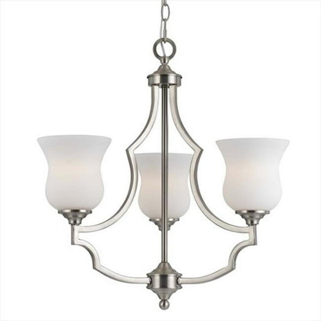 Cal Lighting FX-3531-3 60 Wx3 Barrie Metal 3 Light Chandelier