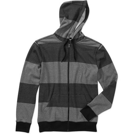 No Boundaries Big Men's Light Weight Pattern Fleece Hoodie