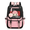 thumbnail image 2 of SpyXFamily Anya Forget Anime Backpack Girl KawaiiM Pink6, 2 of 5