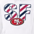 thumbnail image 3 of Men's Starter White San Francisco 49ers Stars & Stripes Graphic Hoodie, 3 of 3