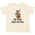 thumbnail image 3 of Inktastic String Bass My Daddy Plays the Bass Boys or Girls Toddler T-Shirt, 3 of 5