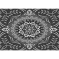 thumbnail image 1 of Ahgly Company Machine Washable Indoor Rectangle Transitional Gunmetal Gray Area Rugs, 2' x 3', 1 of 7