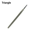 thumbnail image 1 of 6 Inch 150mm Steel Files Without handle Round Half-round Triangular Square Flat, 1 of 5