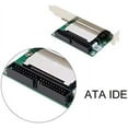 thumbnail image 2 of AYA IDE/PATA to CF (CompactFlash) Adaptateur Amorçable à 40 Broches avec Support PCI, 2 of 5