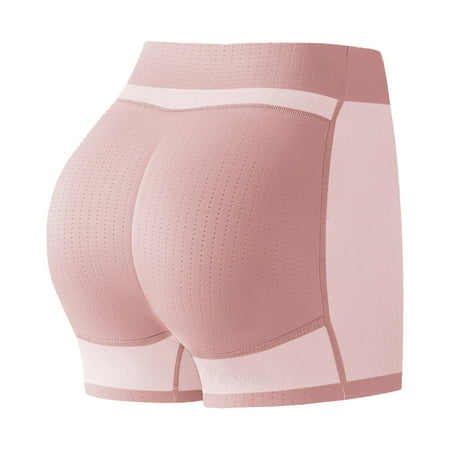 

Underwear Women Body Sculpting Lifting Pad Seamless Underwear for Women Pink S
