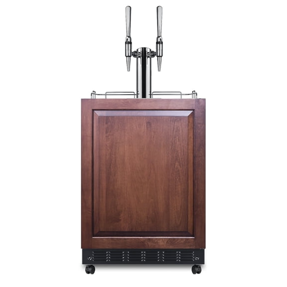 Summit Commercial 24" Wide Nitro Coffee Kegerator (Panel Not Included)