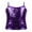 Purple, variant on CHICTRY Big Girls Dance Top Sequins Dancing Performance Costume Black 12