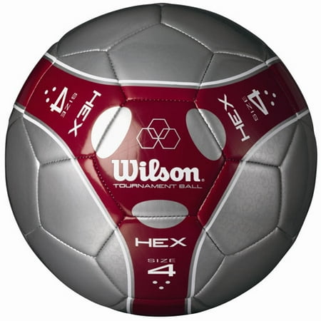 Wilson Hex Soccer Ball, Size 4