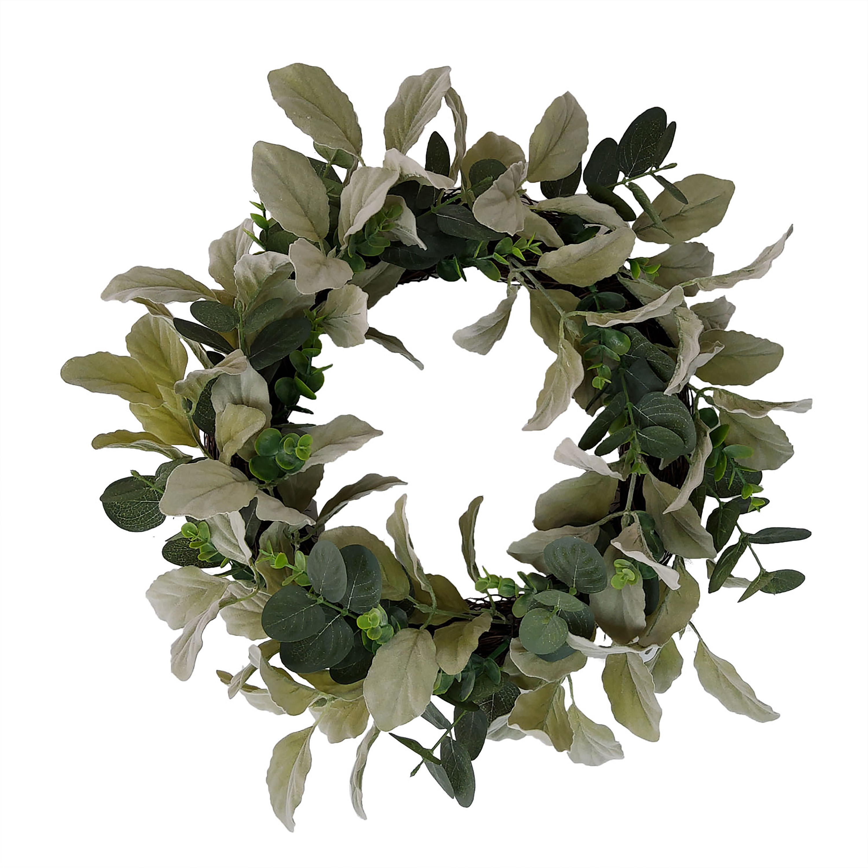 Mainstays 18-Inch Indoor Artificial Evergreen Wreath photo 1