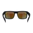 thumbnail image 2 of Mens OG Flat Top Rectangle Gangster Mob Shade Sunglasses Blue Mirror, 2 of 4