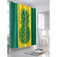 thumbnail image 3 of Pineapple Shower Curtain Set ，Waterproof Fabric Shower Curtains Summer Beach Shower Curtains for Bathroom,Bathroom Decor 36"x72", 3 of 6