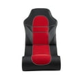 thumbnail image 4 of Linon Ergonomic & Floor Rocker Swivel Gaming Chair, Red, 4 of 9