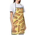 thumbnail image 3 of Gaeub Hot Dogs Print Apron for Men and Women,Waterproof Apron for Cooking,Dishwashing, Lab, Butcher, Dog Grooming, 3 of 7
