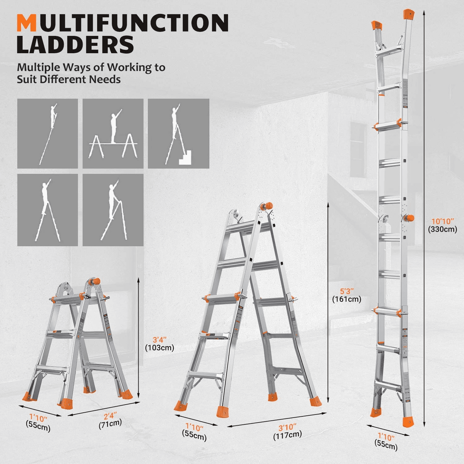 Ladder Height Chart ubicaciondepersonas.cdmx.gob.mx
