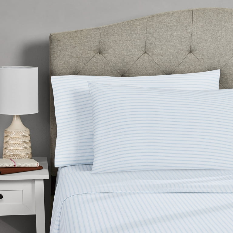 Mainstays Cotton Blend Bed Sheet Set, Twin XL, 300 Thread Count