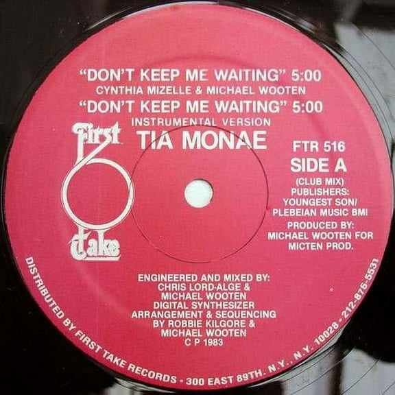 Tia Monae - Don't Keep Me Waiting - Music & Performance - Vinyl