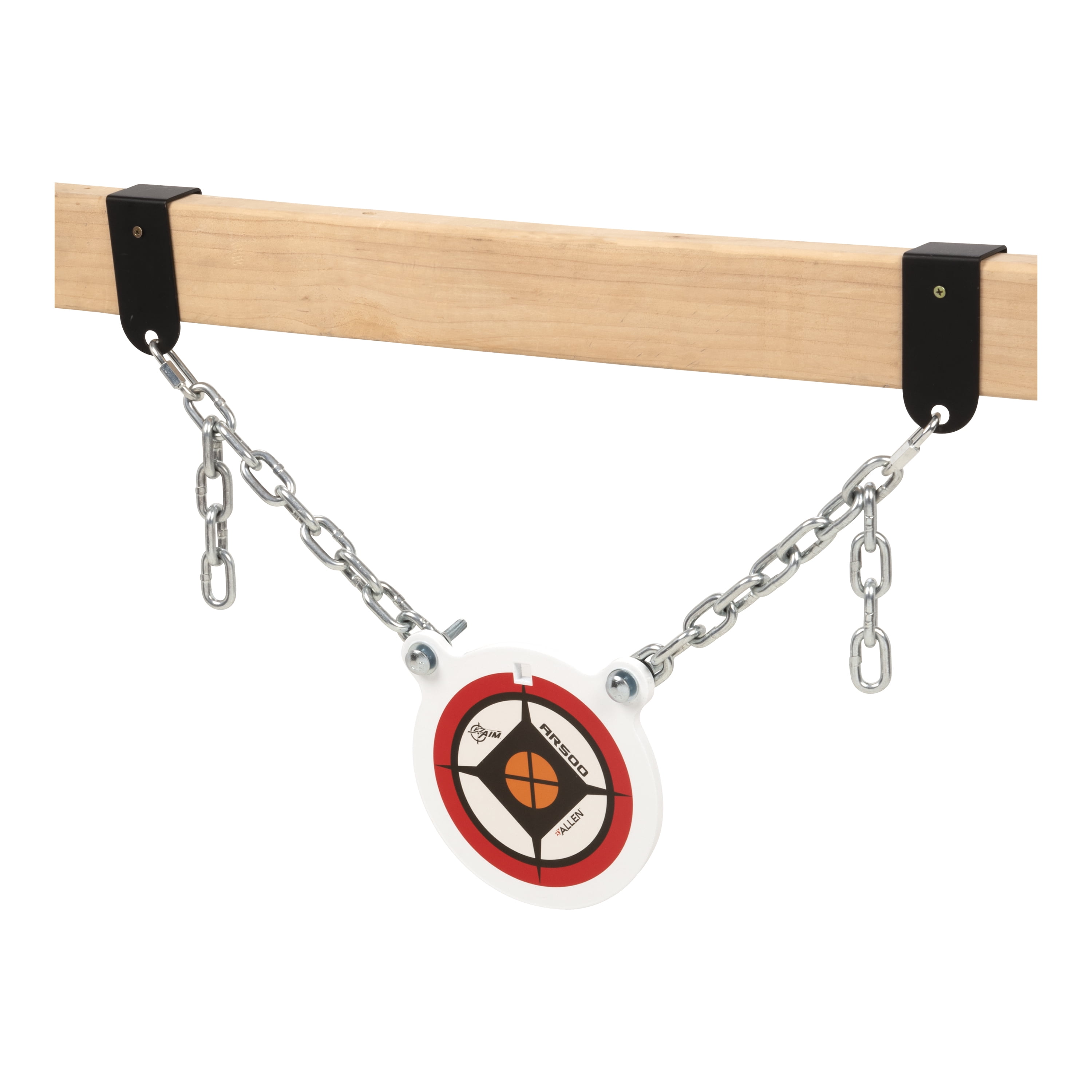 Ez Aim Gong Target 7" Chain Kit by Allen Company, 2-Pack, Steel