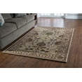 thumbnail image 3 of Linon Home Décor Rosedown Area Rug Collection, Beige and Spa Blue, 9' x 12', 3 of 4