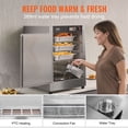 thumbnail image 3 of VEVOR Hot Box Food Warmer 5-Tier Concession Warming Cabinet with Water Tray for Pizza, 3 of 9