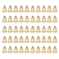 thumbnail image 1 of 100pcs Earring Back Copper Earring Backs Earring Backings Earring Safety Backs, 1 of 8