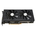 thumbnail image 3 of Tarjeta gráfica RX580 de 8 GB GDDR5 de 256 bits compatible con interfaz DVI D 2 DP, interfaz multimedia HD 2, tarjeta gráfica para juegos con 2 ventiladores, 3 of 12