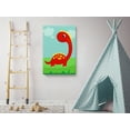 thumbnail image 2 of Awkward Styles Cute Dinosaurs Canvas Prints Little Trex Framed Canvas Wall Art Ready to Hang Picture Kids Room Decor Gifts Art for Kids Newborn Baby Room Wall Decor Dinosaur Wallpapers Made in USA, 2 of 6