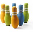 thumbnail image 4 of Ensemble de Mini Bowling de 8 Pouces Bouteilles Cibles 6Pcs Et Mini Bowling 1Pc Jouet de Jeu de Bowling Intrieur pour Enfants Jouet pour Les Enfants d, 4 of 5