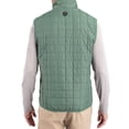 thumbnail image 2 of Men's-Cutter & Buck  Hunter Green Dartmouth Big Green Rainier Eco Insulated PrimaLoft Full-Zip Puffer Vest, 2 of 2