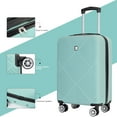 thumbnail image 6 of Tripcomp Luggage Sets 4 Piece Suitcase Set (14/20/24/28)Hardside Suitcase with Spinner Wheels Lightweight Carry on Luggage(Light Blue), 6 of 10