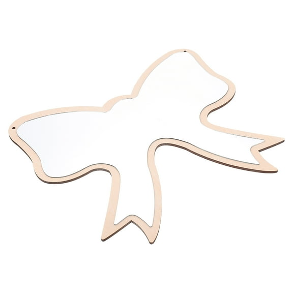 GOOHOCHY  Hanging Mirror Mirrors for Wall Decor Bow Decoration Bathroom