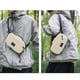 thumbnail image 4 of Bolsa de Pecho para Exteriores, Mochila Multifuncional de Alta Gama de Gran Capacidad para Ciclismo, Camping, Viajes, Riñonera Deportiva, 4 of 7
