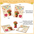 thumbnail image 6 of WaaHome Teacher Appreciation Cards Wood Thank You Teacher Cards with Pop Up Flower Best Teacher Gifts Teacher Cards from Student End of Year Gifts for Teacher Retirement Card Teacher Thank You Cards, 6 of 7