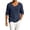 Navy, variant on HAOTAGS Men’s V-Neck Long Sleeve Knit Sweater Casual Loose Fit Lightweight Ribbed Pullover Tops Khaki Size L