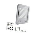 thumbnail image 1 of Almencla Cat Flap Door for Cats Doggy Accessory for Window Screen Cat Door for Window white, 1 of 8