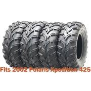 Set 4 WANDA ATV tires 25x8-12 & 25x11-12 for 2002 Polaris Xpedition 425