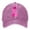 Pink, variant on AJGRHE Women Cancer Awareness Month Printed Washed Baseball Cap Outdoor Sports Hat Khaki One Size