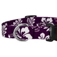 thumbnail image 7 of Country Brook Design&reg;  Purple Hawaiian Deluxe Dog Collar & Leash, 7 of 7