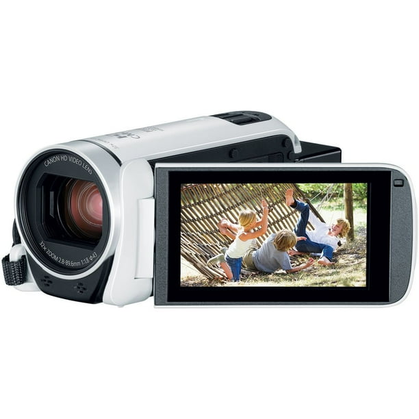 Canon VIXIA HF R800 Camcorder (White) + Pro Memory Card Canon