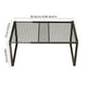 thumbnail image 3 of Estante Organizador Apilable y Expandible de Metal para Cocina, Baño, Despensa y Oficina. Ahorra Espacio para Guardar Platos, Botellas y Sartenes. Color Blanco y Negro., 3 of 6