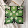 thumbnail image 3 of SHANXI St.Patricks Day , Holiday Spring Decorative Pillow Case Decor for Sofa Couch 24x24in, 3 of 5
