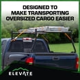thumbnail image 3 of Elevate Outdoor Truck Rack, Aluminum Adjustable Pickup Bed Utility Rack for Cargo, 3 of 8